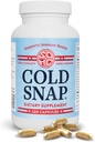 Snap Dinastia Rece Snap - 120ct capsule, Pachet de 1 - Pe bază de plante Cuprinzător de sprijin pentru sănătate imună pentru toate vârstele, Suplimente rapide pentru suport rece și gripal, Fără contraindicații