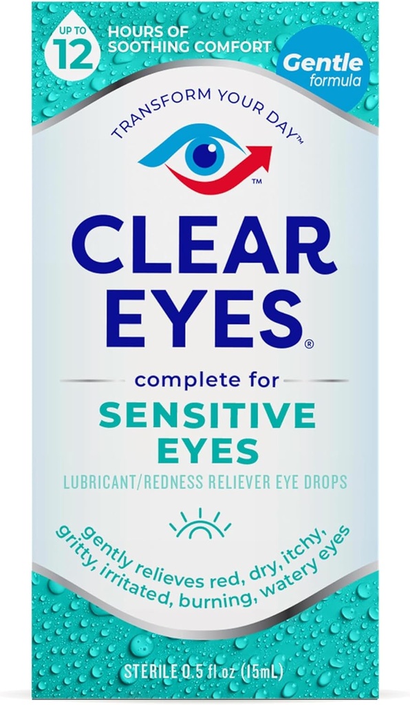 Ochi clari şi sensibili picături oftalmice 