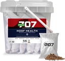 Formula 707 Hoof Health Equine Supplement, Daily Fresh Packs, 56 Day Supply - Biotin, Amino Acids, și Minerale pentru a îmbunătăți și de a sprijini Hooves cal sănătos