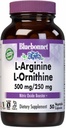 Bluebonnet Nutrition L-Arginină 500mg/L-Orinitină 250mg, Sustine Proteine Metabolism*, Soy-Free, Gluten-Free, Non-GMO, Kosher Certified, Vegan, 50 Capsule vegetale, 50 Servings