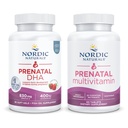 Nordic Naturals Starter Pack prenatal - Prenatale DHA şi Prenatal Multivitamine comprimate