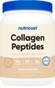 Nutricost Colagen Peptides Powder 1LB (454 G) (Vanilla) - Hidrolysat de Iarbă Fed Bovine