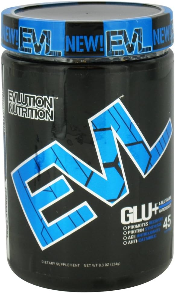 Evlution Nutrition Glutamina Supliment, Nearomat, 8.3 Ounce