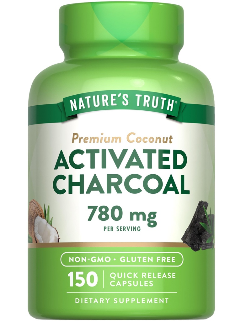 Adevărul capsulelor de cărbune activate de natură 780 mg 