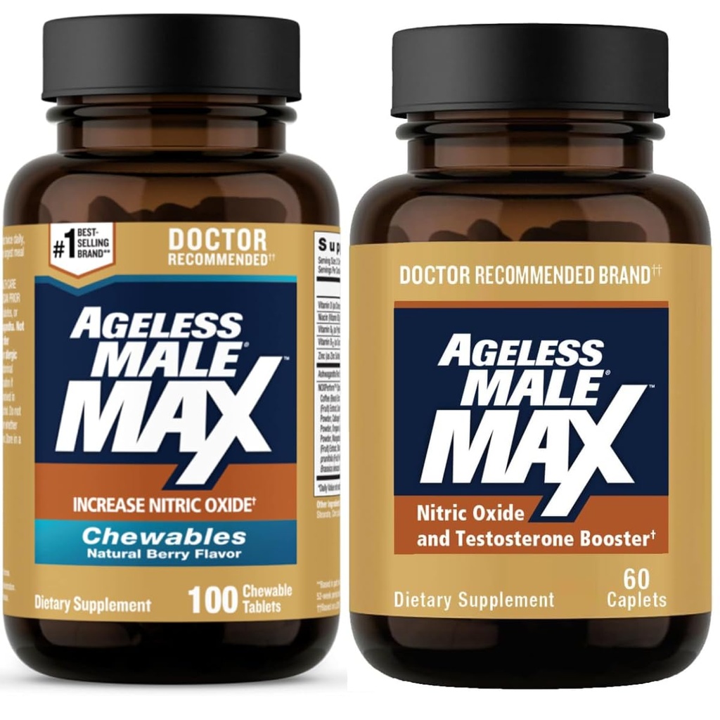 Barbat fara varsta Max oxid de azot Booster si testosteron Booster pentru barbati