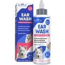Cat & Dog Ear Cleaner picături şi soluţie de spălare - Tratamentul infecţiei otice ureice dungate & mâncărime pentru animale de companie - ceara Remover & Wosh Remediu pentru orice animale de companie