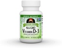 Sursa Naturals Vegan True, non-GMO Vitamina D-3, Supliment alimentar pentru Immune and Bone Health*, 2000 UI - 30 Capsule