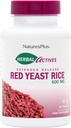 Naturas Plus Herbal Active Red Yeast Rice Extended Release 600 mg - 60 comprimate, Pachet de 2 - Suportă General Well-Being - Vegetarian, Gluten gratuit - 120 Total Serviri