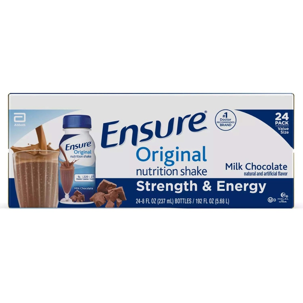 Asigurați-vă că Shake complet echilibrat nutriție, cremă de ciocolată lapte, #50462 - 8 Oz, 24 Ea / caz