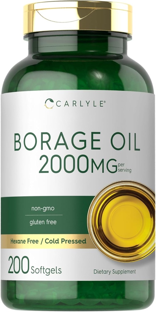 Carlyle Borage Suplimentul ulei de la 2000mg 