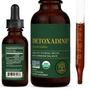 Global Healing Center - Detoxadine - Organic Nascent Iodul supliment picături pentru suport tiroidian, Detox Cleanse, și metabolice - non-GMO, Vegan, 200 Servings Iod Drops (1 Oz)