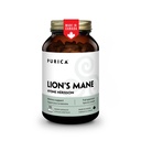 PURICA - Lion's Mane Micronized Ciuperci, 120 Vegan Capsules 60-Day Supply - Promovează Cognitive Health - Non-GMO și Gluten-Free - Focus and Memory Support - Brain Health and Enhance Digestion