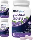 TUEplus® Glucoză tablete, Aromă de struguri - 50ct flacon 