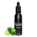 Picături de biotină - 120 Serviri, 2 oz, Aroma de lamaie, Promovarea sanatoasa a pielii de par si unghii