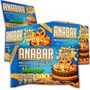 Anabar Proteine Bar, Proteina-Packed Candy Bar, Amazing Tasting Proteine Bar, Fara Alcooli de Zahăr, Proteina Incredibil de Delicious (12 Baruri, Milk Chocolate Monster Cookie Crunch)