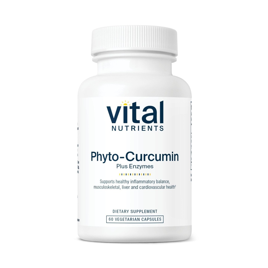 Vital Nutrients Phito-Curcumin Plus Enzime 