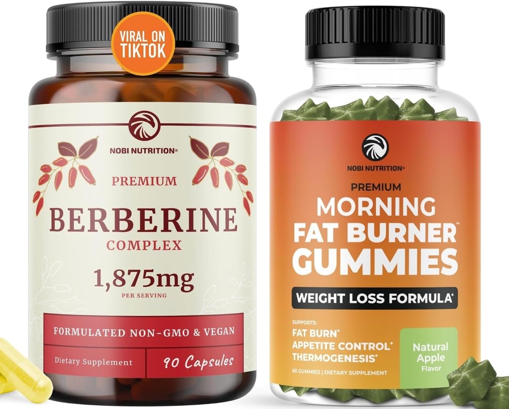 Berberine Complex Supliment și Burn Gumies 