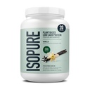 Isopure pe bază de plante de proteine pulbere, Lactoză fără gluten, fără fier, vanilie, 20g proteine vegetale per servire, 1.23 Lbs, 20 Serviri