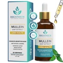 4-in-1 Mullein picături pentru Plămâni & Gut Health 