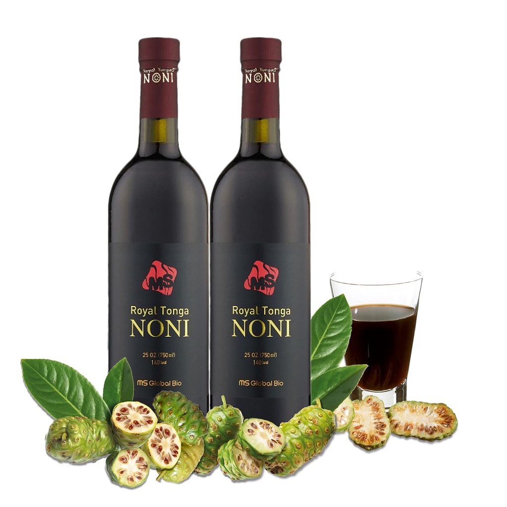 Royal Tonga Noni - 100% Authentic NONI Juice(2PK Case), 25oz Sticle 