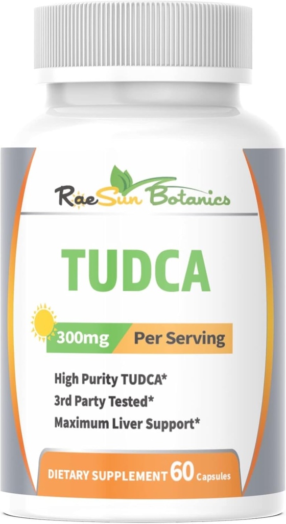 TUDCA (Tauroursodeoxicolic Acid), 60 capsule 300mg Servind Premium Quality 3rd Party Testat Suport maxim hepatic