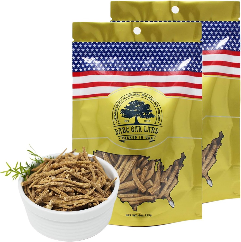 American Ginseng din Wisconsin, American Wisconsin Ginseng Branch Root for Tea 