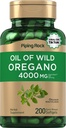 Piping Rock Oregano Oil Softgel Capsules 4000 mg 