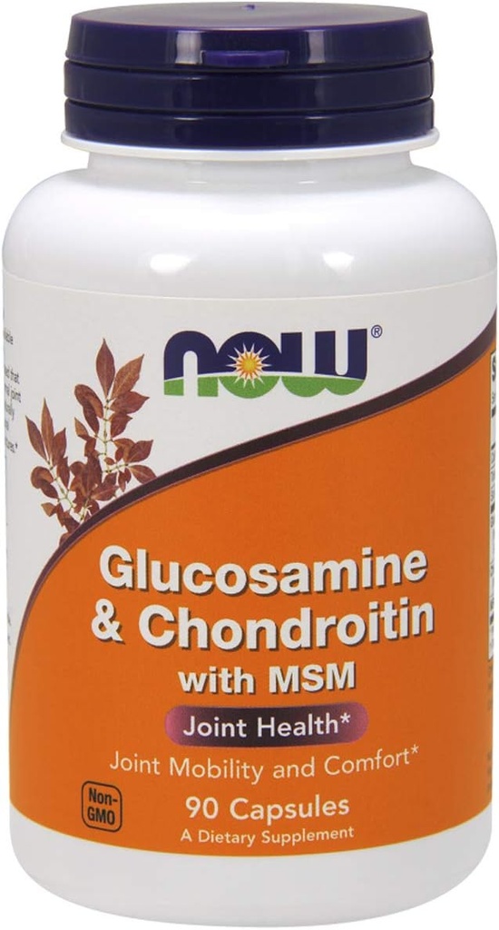 ACUM Alimente Glucosamină & Chondroitin cu MSM, 90 Conte