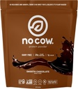 Fără praf de proteine din Vegan vacă, ciocolată, 20g proteine pe bază de plante, sac reciclabil, lactate gratuit, soia gratuit, fără zahăr adăugat, Keto prietenos, gluten gratuit, îndulcit natural, non OMG, Kosher, 1.74 Pound