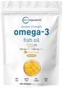 Micro Ingrediente Omega 3 Suplimente ulei de pește 3.000 mg per servire, 240 Softgels 