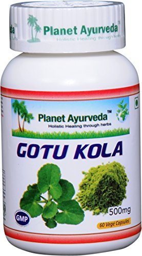 Planeta Ayurveda Gotu Kola, 500 mg Capsule Veg - flacon unic
