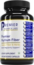 Premier Research Labs Premier Psyllium Fiber - Psyllium Husk Capsules, High Fiber Pills for Adulti, for Women & Men, Daily Support for Digestive Health - 180 Vegetarian Capsules