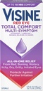 Picături oculare multi-simptomice - Astringent, Lubricant & Redness Reliever pentru Iritat, uscat, ochi roșii - 0,5 fl oz