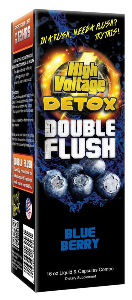Dezintoxicare de înaltă tensiune Double Flush Blue Berry