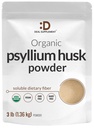 DEAL SUPLEMENT Organic Psyllium Husk Powder, 3lbs (48oz) 