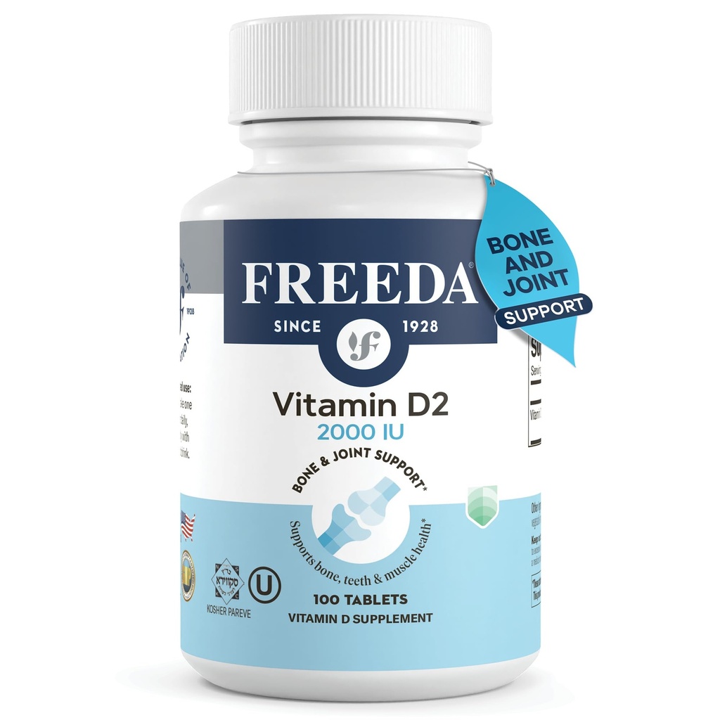 FREEDA Vitamina D2 2000 UI 