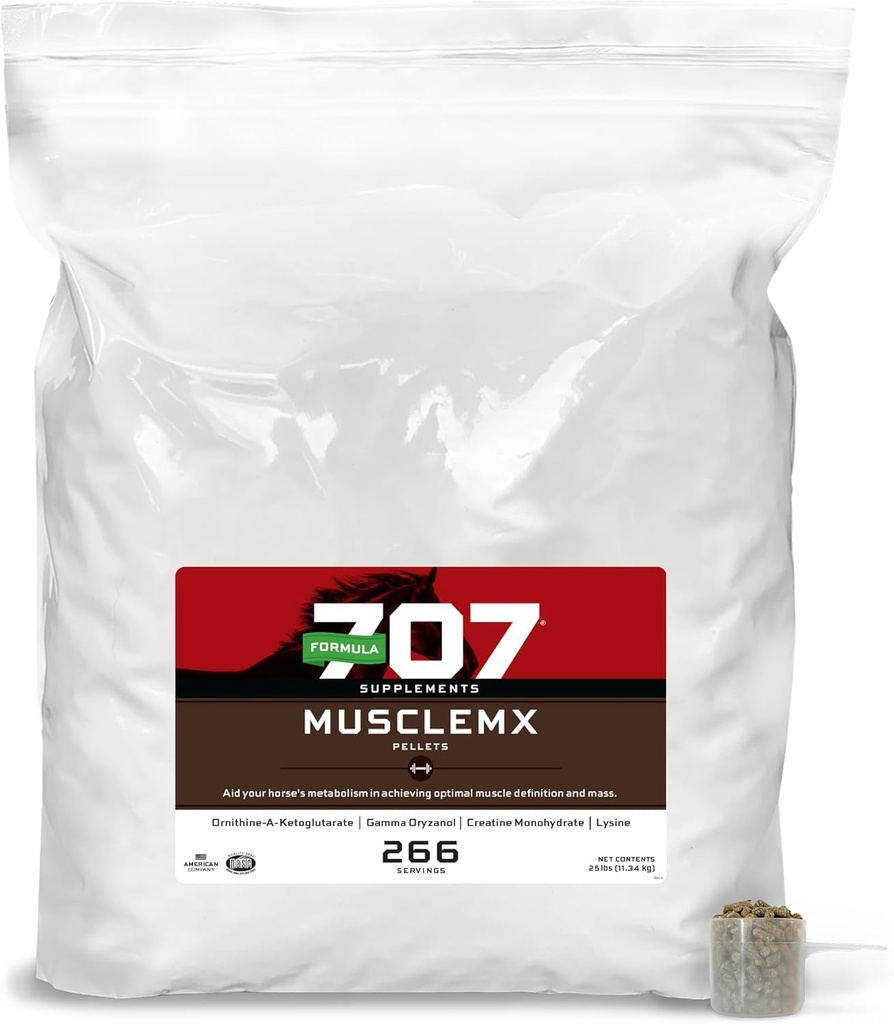 Formula 707 MuscleMx Equine Supliment, 25lb Refill Bag 