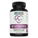 ZHOU Resveratrol : 29: Vcp, (Btl-plastic) 1000mg 60ct