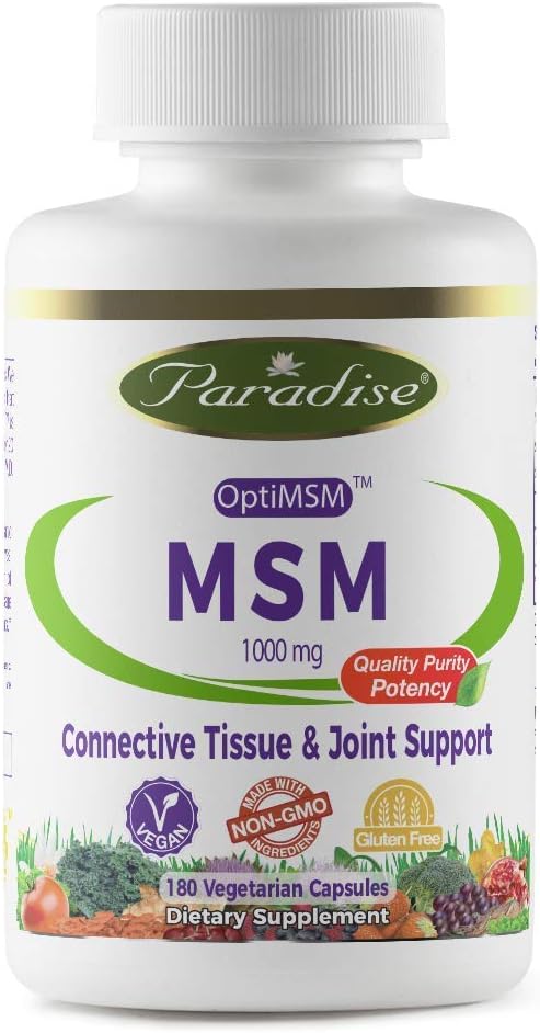 Paradise MSM. 100% OPTIMM Ingredient brevetat original la nivel mondial. - 100% natural extrase - No Harsh Chemicals sau Solvents - 100% American Made!
