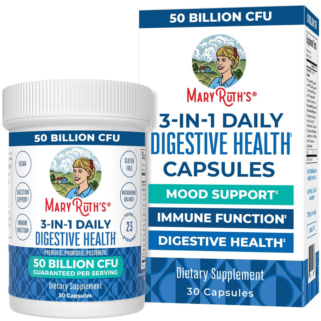 MaryRuth 3-in-1 Probiotice pentru Digestive Health 