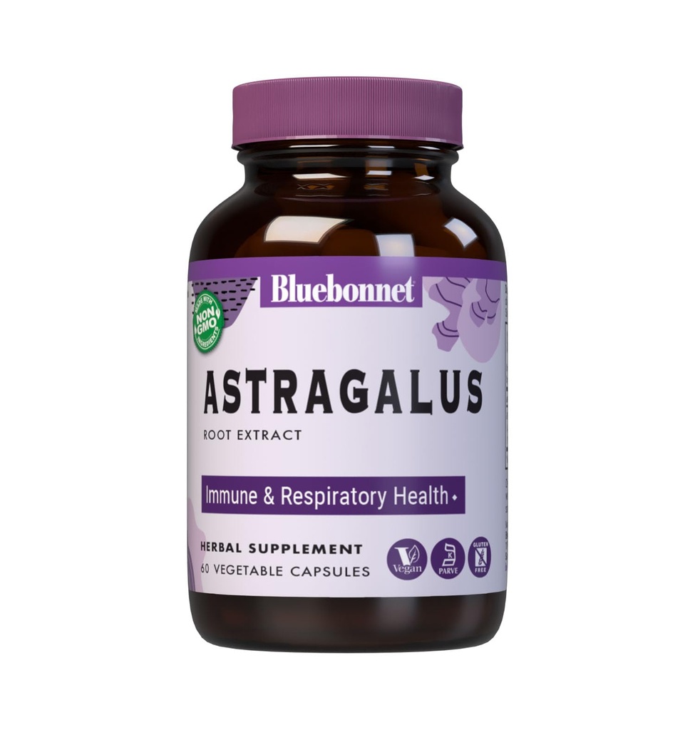 BlueBonnet Astragalus Root Extras Supliment, 60 Conte