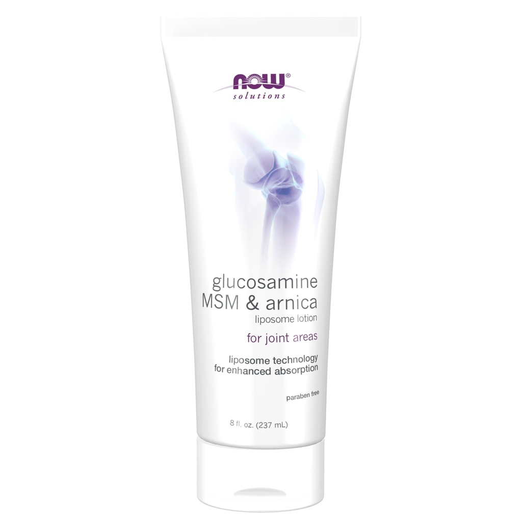 ACUM Soluţii alimentare, Glucosamină, MSM şi Arnica Loţiune lipozom, pentru zone comune, Tehnologie lipozom pentru absorbţie sporită, 8-Ounce