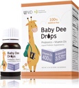 BabyDee scade Probiotice (3.5 miliarde CFU) + vitamina D3 (400 UI) 