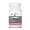 Grupul de cercetare pentru alergii QuatreActiv Folate Supplement - Metilfolat, 5-MTHF, suport pentru metilizare, Quatrefolic, Capsule vegetariene - 90 Conte
