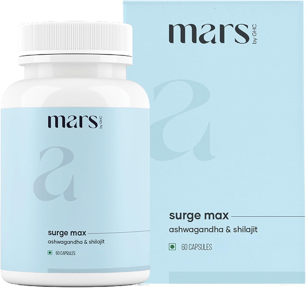 Mars Surgemax Capsulele naturale cu țirajit & Safed Musli 