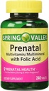 Valea de primăvară Multivitamine prenatale, 240 comprimate