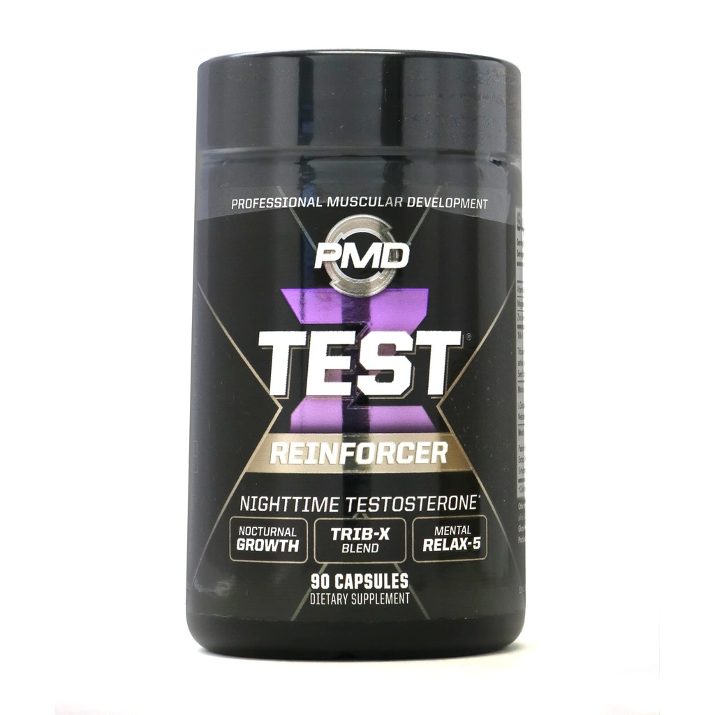 MPD Sports Z-Test Nighttime Testosteron Support - Somn Inducer și relaxare pentru efectul anabolic maxim - Îmbunătățirea recuperării musculare, creșterea mușchilor - 90 capsule