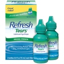 Lacrimi proaspete, picături de ochi lubrifiante, 2 flacoane 0.5 fl oz (15 ml)