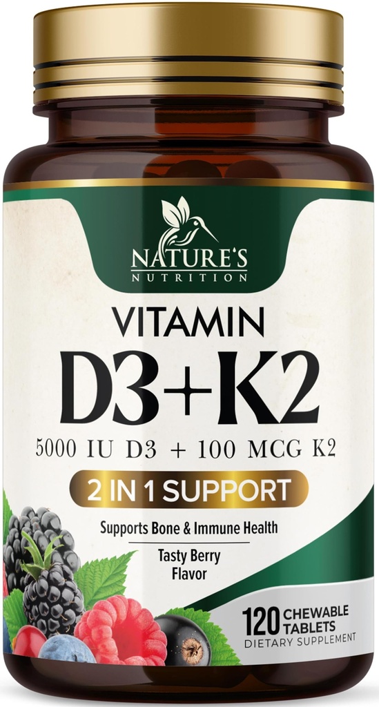 Vitamina D3 K2 Supliment 
