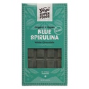 Yogi Super Foods Vegan alb ciocolata albastru Spirulina Bar, Sanatos si organic pentru energie Boost facut din unt de Cacao brut, gluten Oats gratuit, îndulcit cu Panela Sugar, Macadamia Nuts - 1 Bar